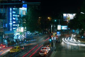 Kolkata is now a bustling metropolis
