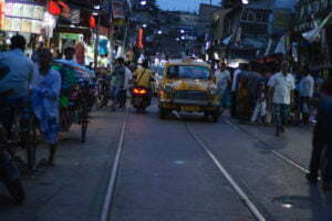The best way to travel in Kolkata is by the iconic yellow ambassador taxi