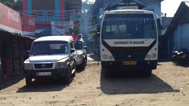 Simaluguri to Mon of Nagaland, regional taxi and buses are available