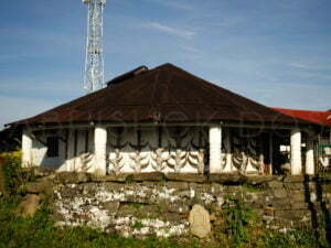 The conference house in the village is said to be the discussion room