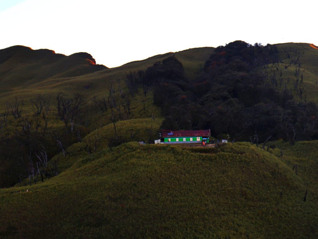 The Dormitory is available to take rest at Night in Dzukou Valley