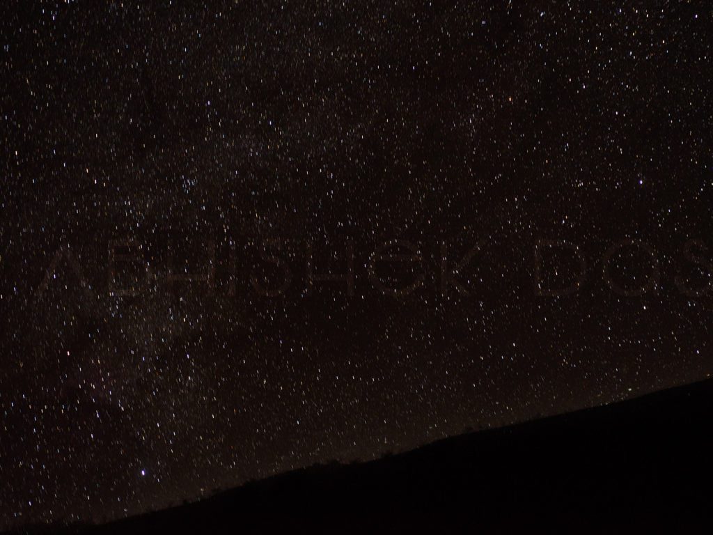 dzukou valley trek the night astrophotography