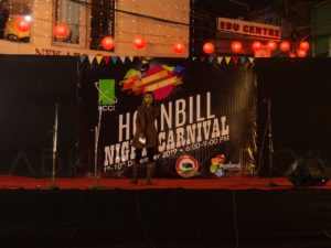 During A night Hornbill Carnival the whole street is decorated with beautiful gimmick lights and local delicacies.
