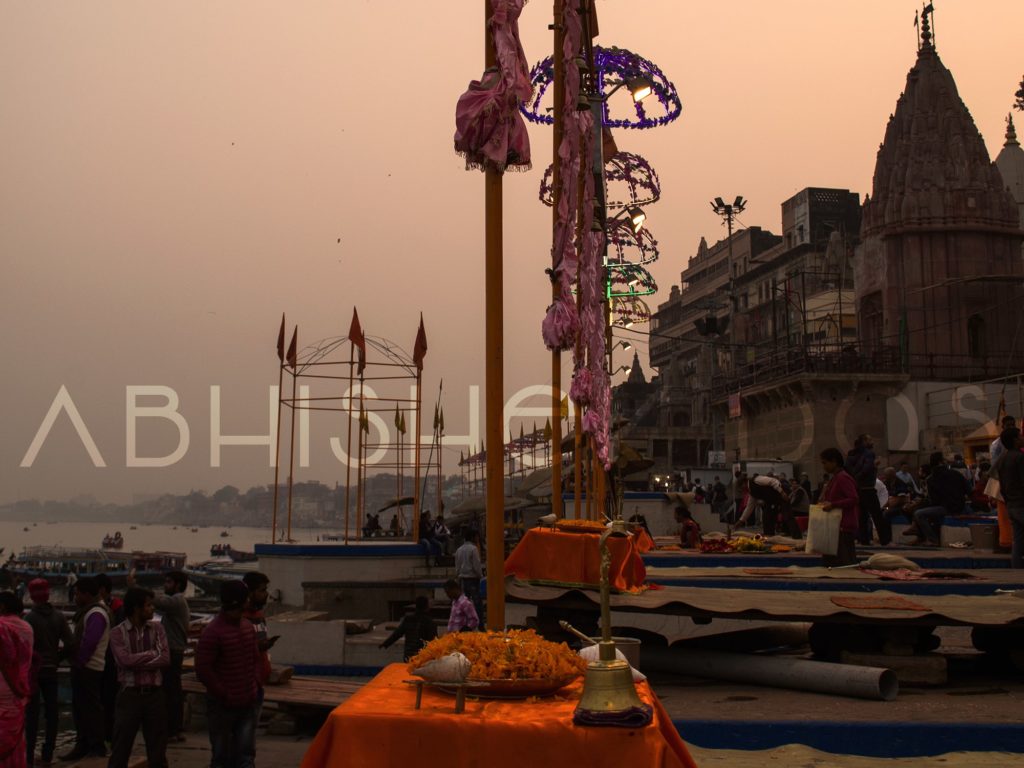 The Ganga Ghats in Varanasi