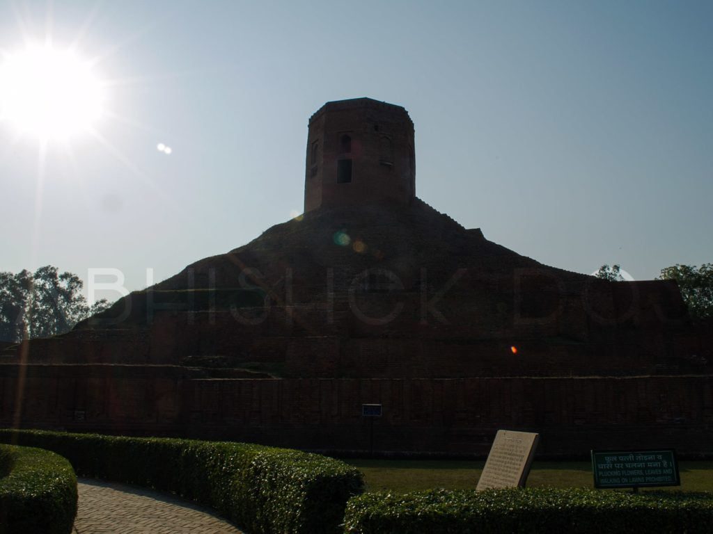 Chaukhandi Stupa - Sarnath - In The Esteemed Preachings Of Lord Buddha