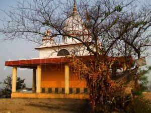 I took blessings from Ma Joychandi with a few moments at the top with a beautiful view of a wide range.
