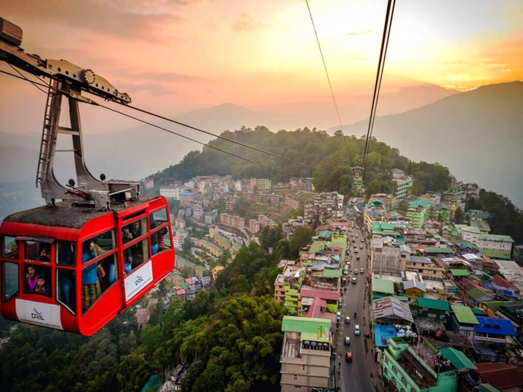 Gangtok is a dynamic part of the paradise of the northeast states of India
