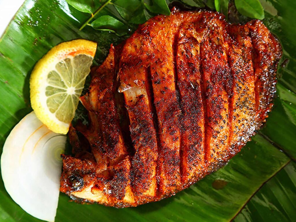 The Karimeen Pollichathu of Kerala