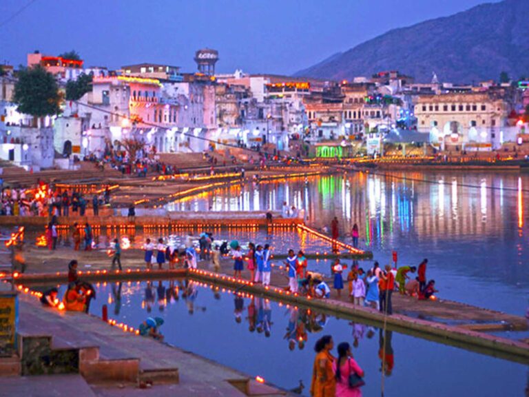 Pushkar, known for its annual camel fair, is a small town with a big heart. 
