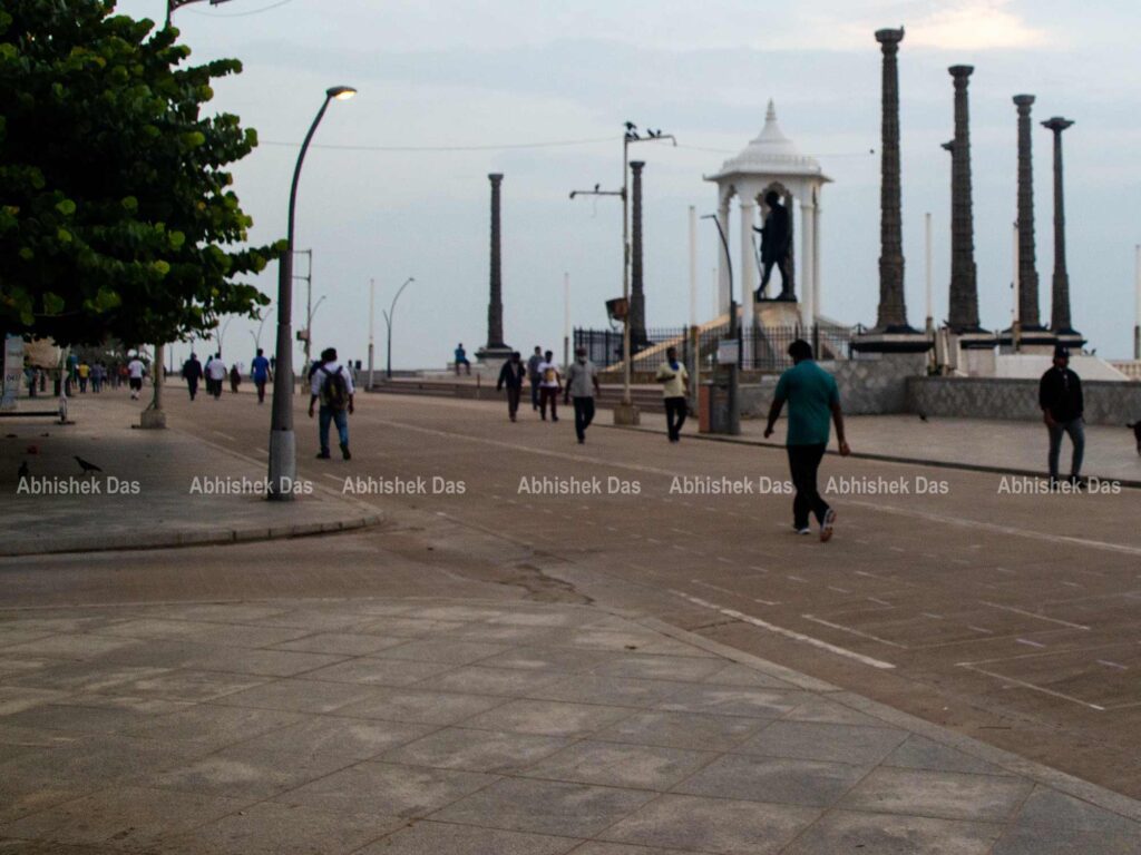 Gandhi memorial at Puducherry