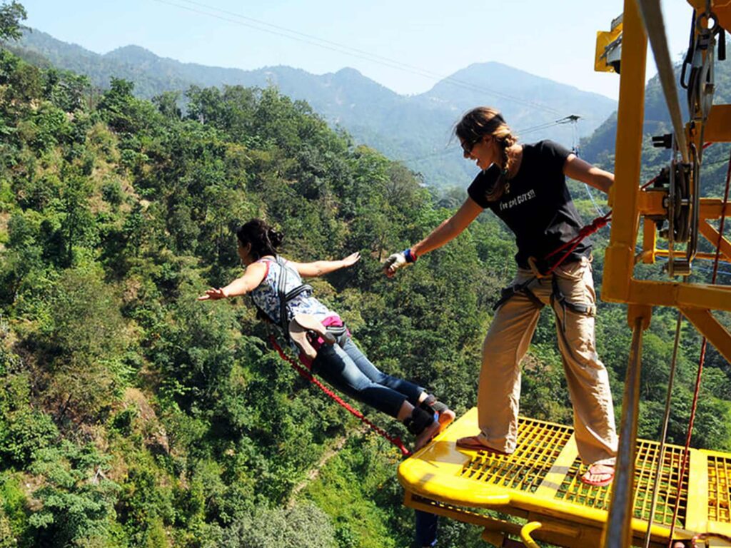 Bungee Jumping –Rishikesh