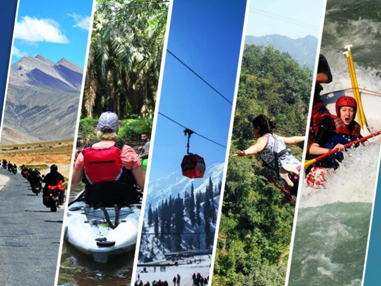 Adenture Sports activities in India