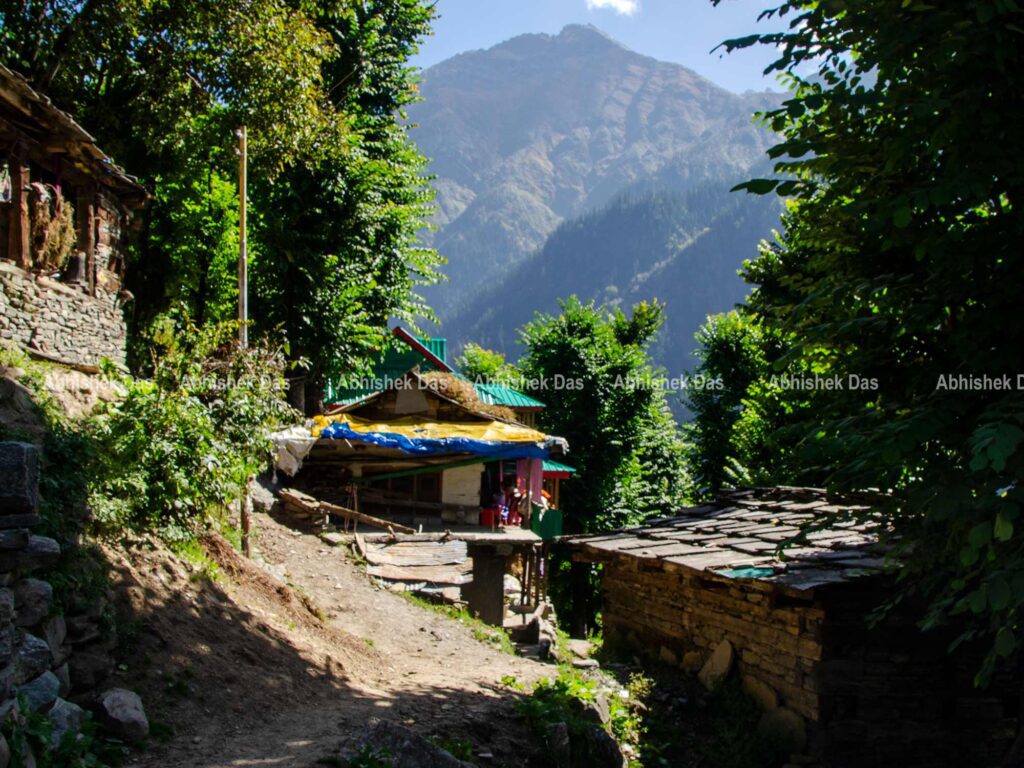 Jhanklik Village of Chandranahan Lake