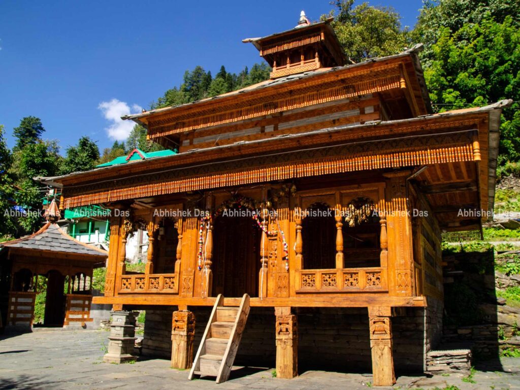 trail to glimpse an ancient temple