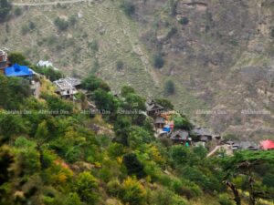 It was a long descent through the village trail that came alive as the simple villagers were happy to see us.