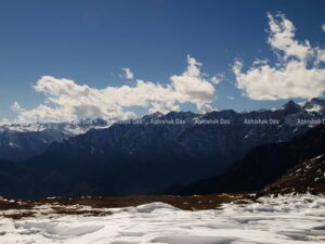 The stunning Himalayas, pristine white snow into the Eastern Pir Panjal lies Rohtang Pass