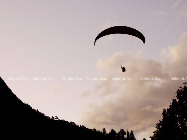 Solang valley has gained popularity over time more for its adventure sports activity