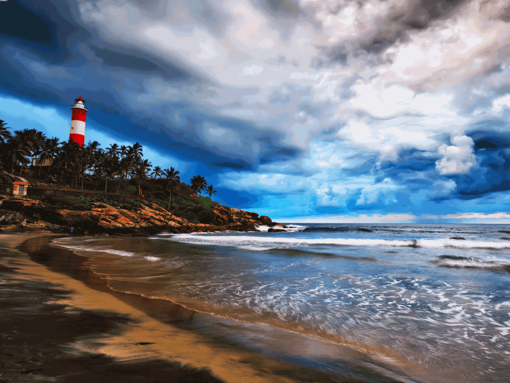 Kovalam Beach of Tamil Nadu