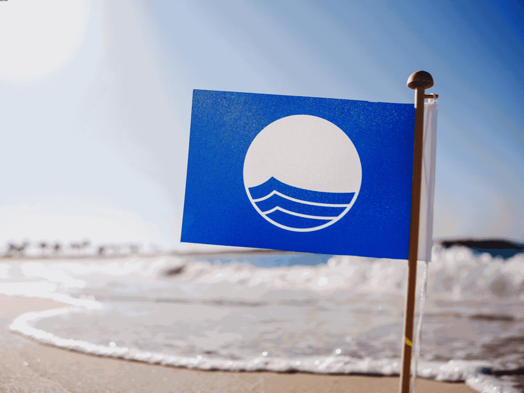 Blue flag certification is an eco-label that is given to the cleanest beaches across the world