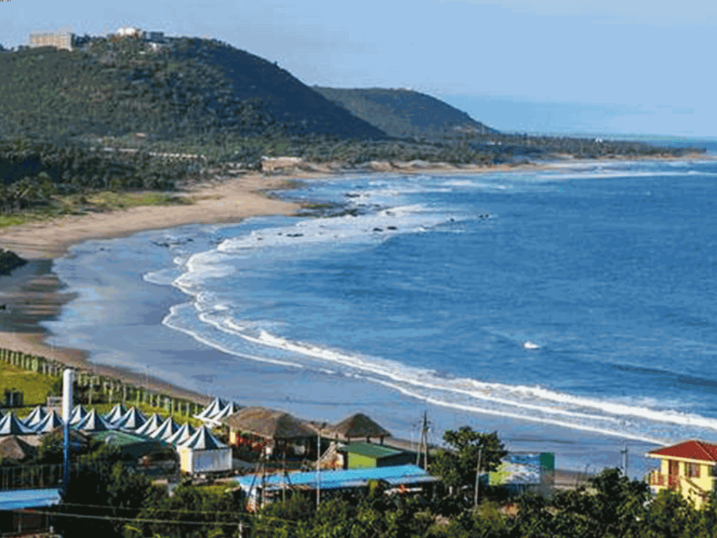 Rushikonda beach is one of the jewels among beaches in the Bay of Bengal