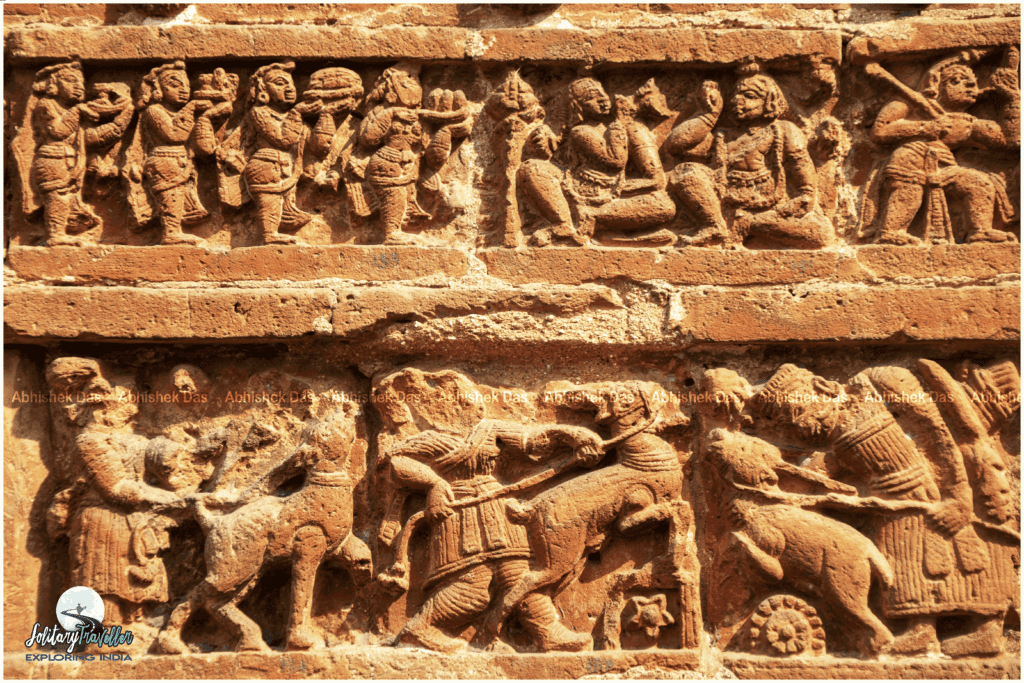 Places to Visit in Bishnupur: terracotta art