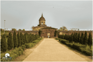 Lalji temple is a prominent terracotta temple of Bishnupur in the Ek-Ratna style