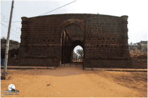 The large gateway was the main entrance of the Royal Kingdom of Bishnupur