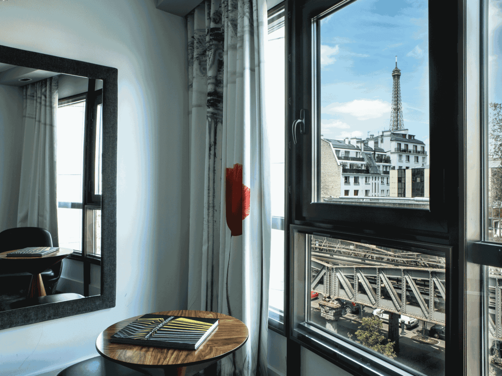 Le Parisis Paris Tour Eiffel is a four-star hotel 