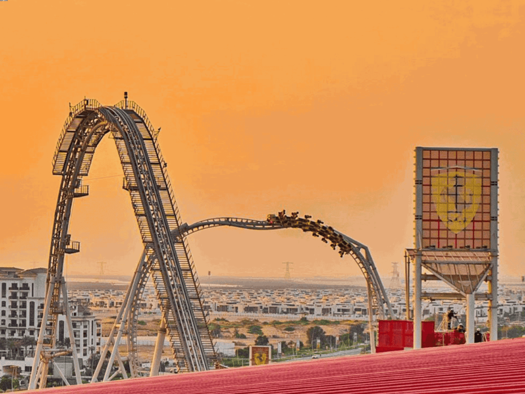 rides Ferrari World Abu Dhabi