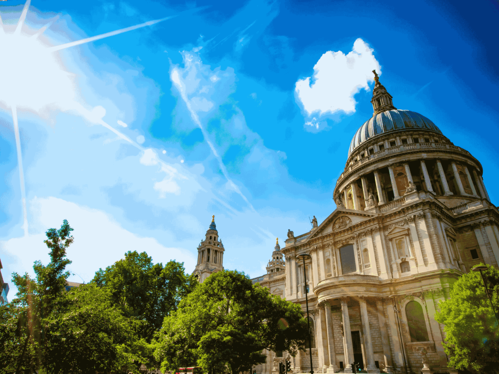 St. Paul's Cathedral is an iconic landmark