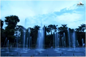 Brindavan Garden is famous for its musical fountain, which comes alive with colorful lights and synchronized water movements in the evenings.
