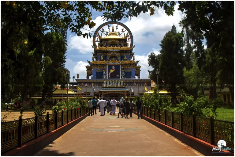 buddhist monastery Golden Temple Coorg Karnataka