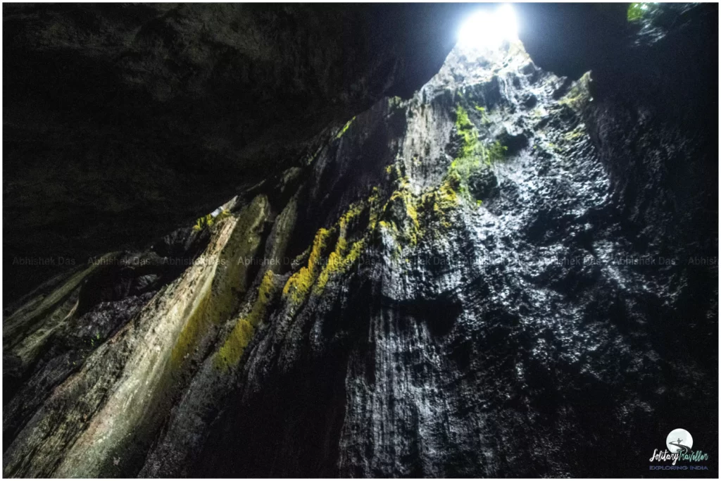 Inside the cave, there is a small temple dedicated to Lord Shiva.