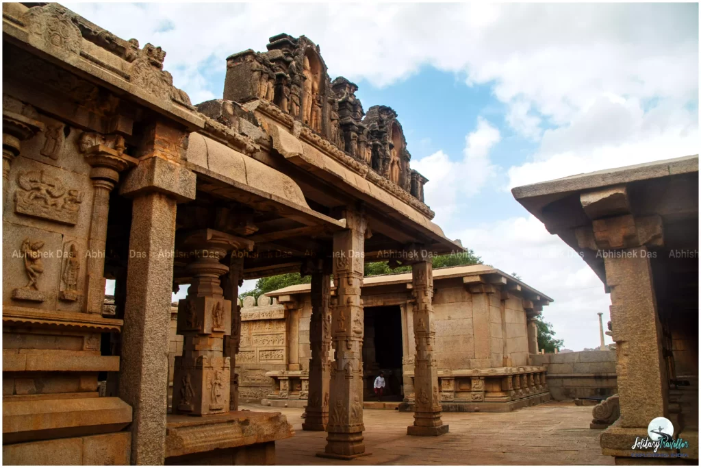 Hazararama Temple, dedicated to Lord Rama, was a masterpiece of Vijayanagara