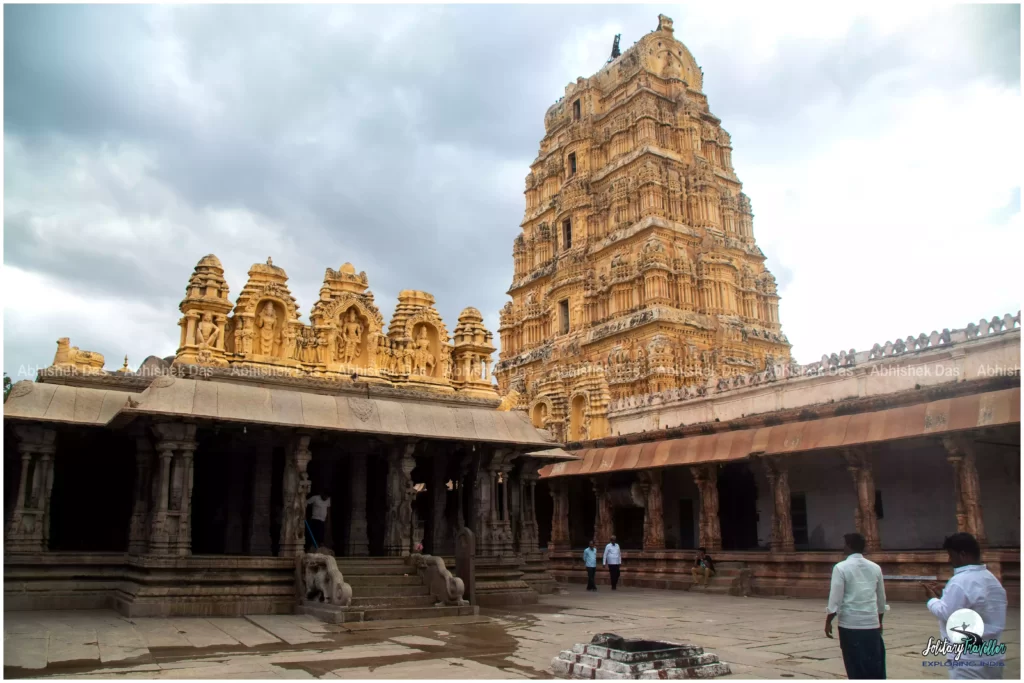  Virupaksha Temple, a sacred shrine dedicated to Lord Shiva