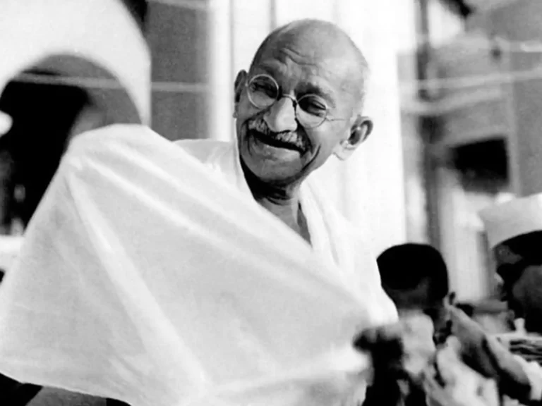 Mahatma Gandhi stands as a towering figure, a beacon of non-violence