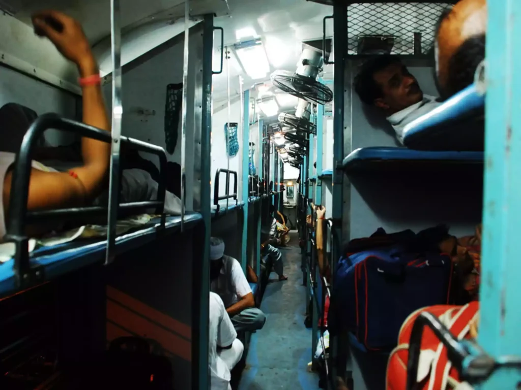 India's long-distance train journeys unfold overnight