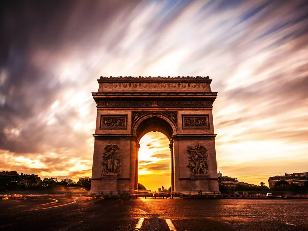 Arc de Triomphe is an essential stop on any visit to France