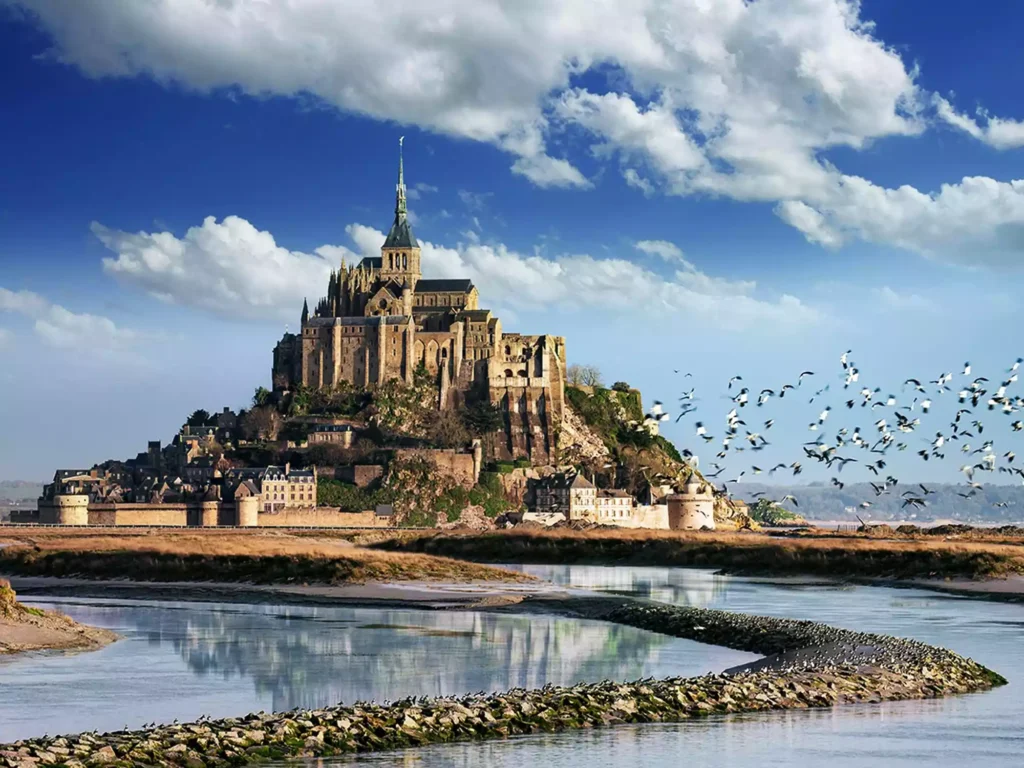 Mont Saint-Michel is a UNESCO World Heritage site
