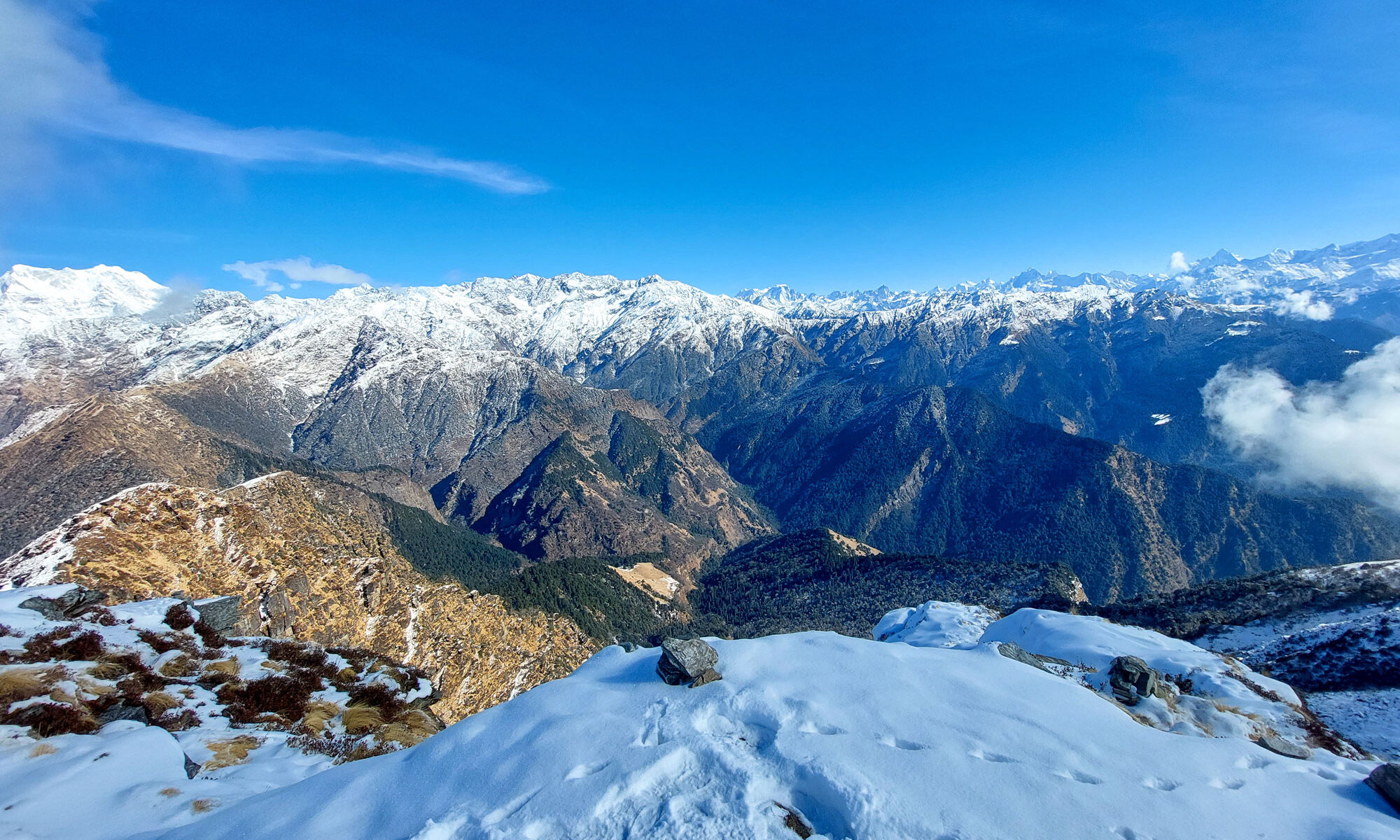 Garhwal Himalayas, Chopta is a quaint hamlet