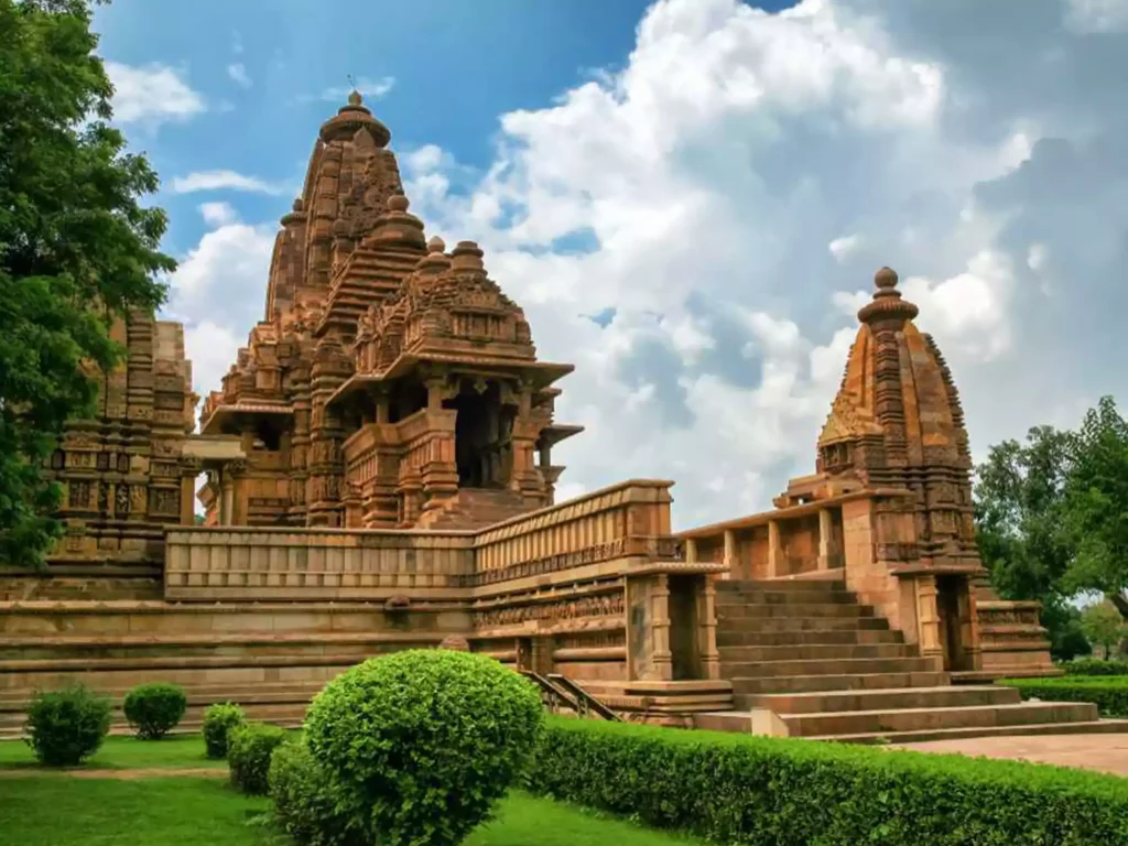 Khajuraho, a UNESCO World Heritage site, showcase a unique fusion of spirituality