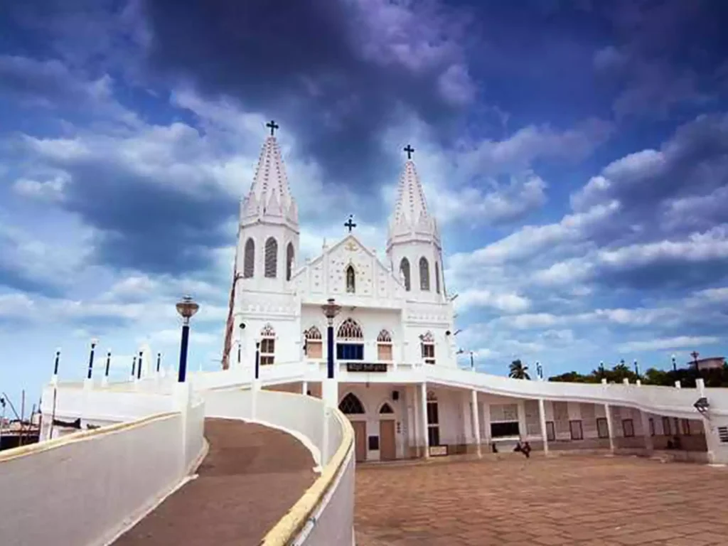 Velankanni, a coastal town in Tamil Nadu, is renowned as the Lourdes of the East