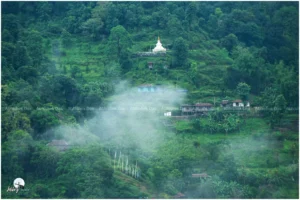 I readied myself for the  hike to Lepchaka, a quaint village nestled atop a hill.