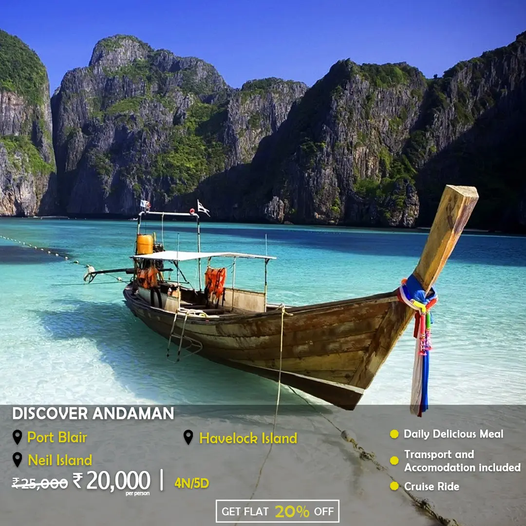 Andaman Islands with our exclusive tour packages