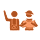 clipart icon of best guided information travel India