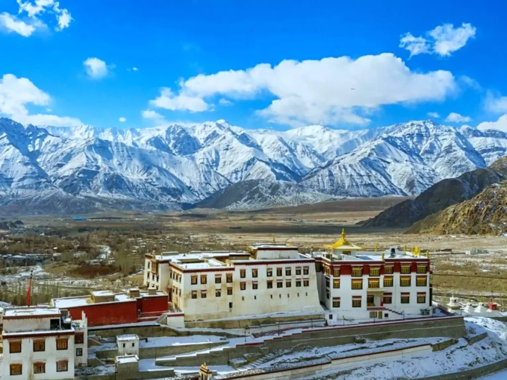 Alchi Monastery is a majestic monastery situated on the banks of the Indus River
