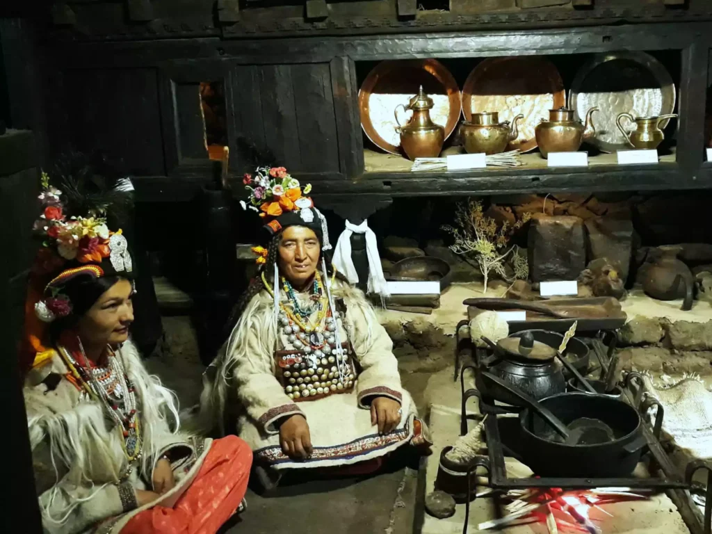 Hanu is another Aryan village in Ladakh, where people primarily focus on agriculture, particularly growing apricots, grapes, and apples