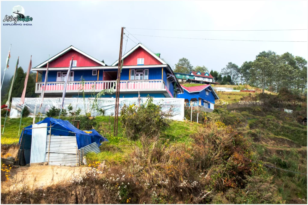 Bhareng a small village in Sikkim