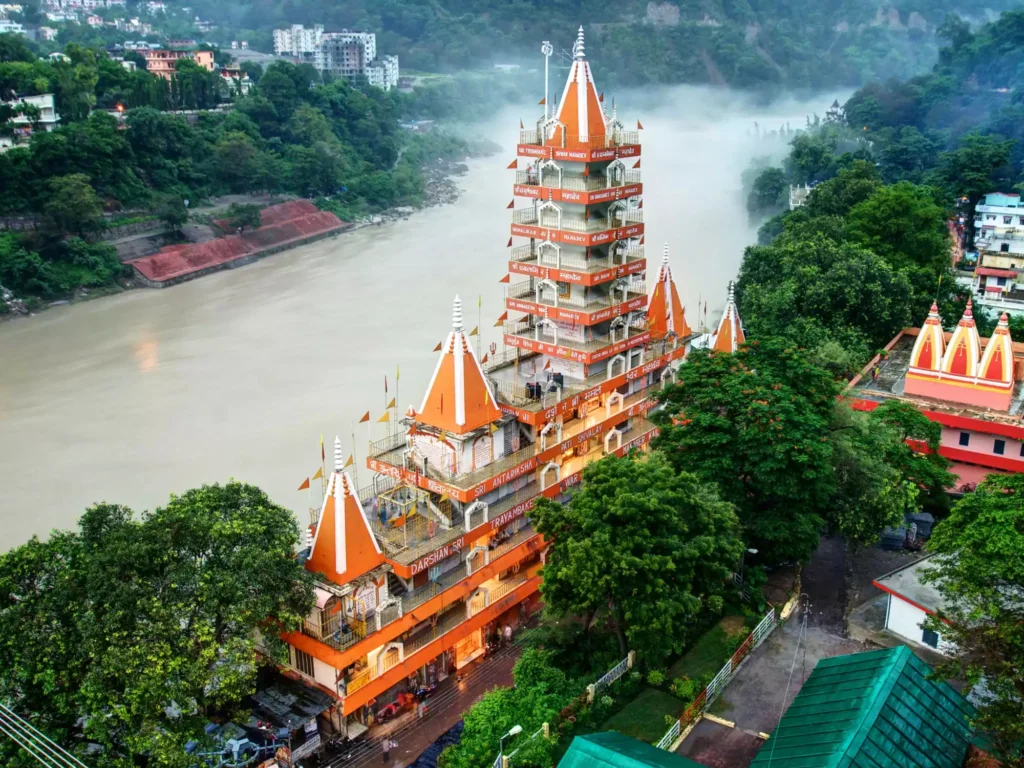 Rishikesh is suitable for families seeking serene riverside stays, light adventure