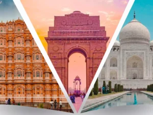 Golden Triangle Route of India Delhi-Agra-Jaipur